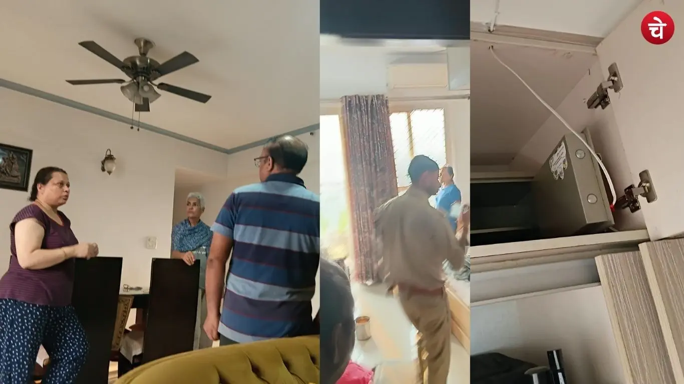 Police investigating an alleged theft case in the ATS Zeta area of __Greater Noida